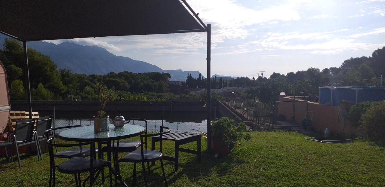 Caravana- Glamping Casa Tortuga La Nucia Bagian luar foto