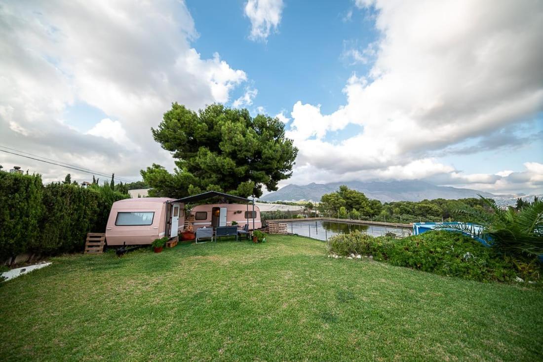 Caravana- Glamping Casa Tortuga La Nucia Bagian luar foto
