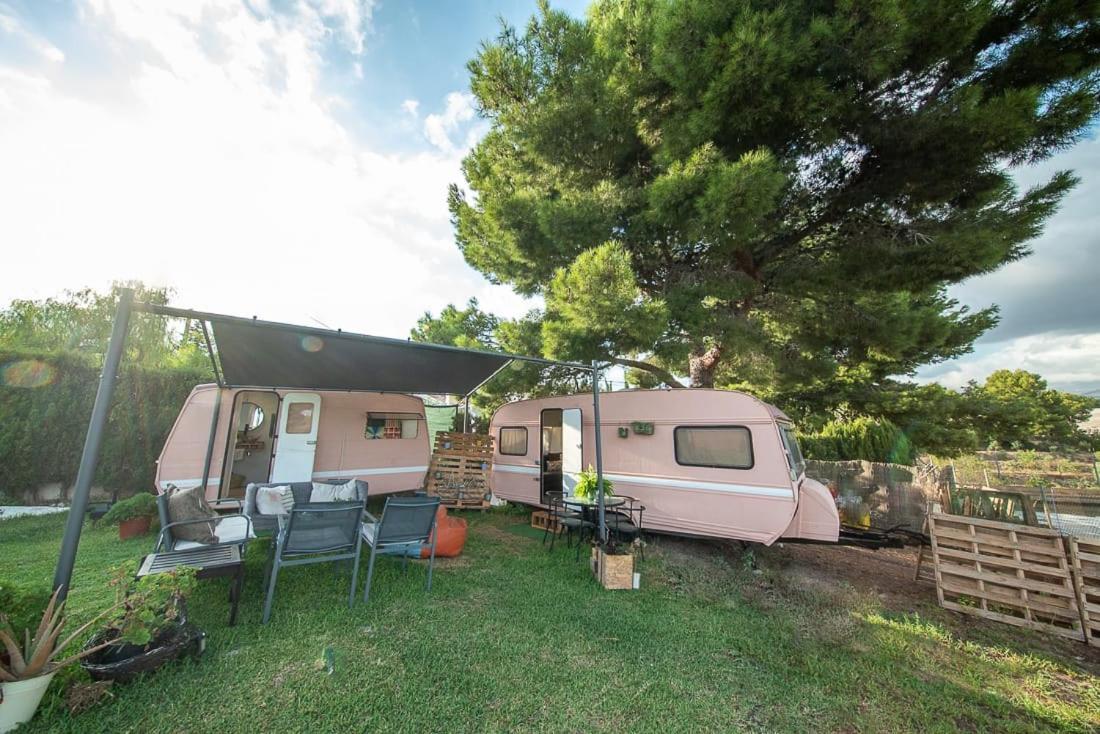 Caravana- Glamping Casa Tortuga La Nucia Bagian luar foto