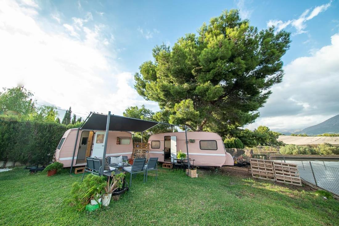 Caravana- Glamping Casa Tortuga La Nucia Bagian luar foto